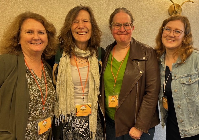 Flare Members Tracy Butros Katie Sibley Nancy Young and Shelby Anderson