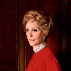 Nancy and Ronald Reagan, inseparable in life, together again